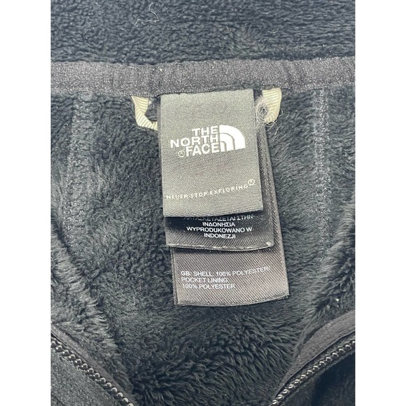 The‎ North Face Heavy Fleece Zip Up Women’s Small Black - Picture 4 of 6